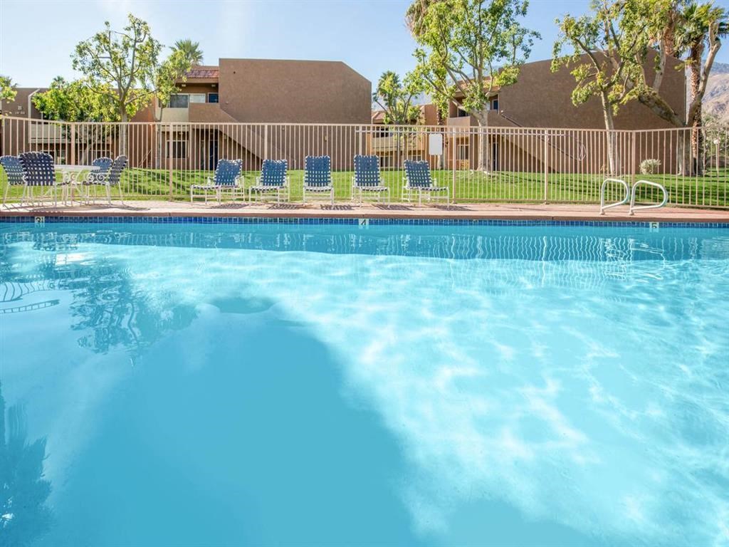 the pool at the apartments for rent