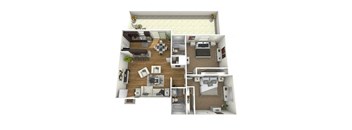 2 Bedroom 2 Bathroom