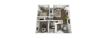 2 Bedroom 1 Bathroom