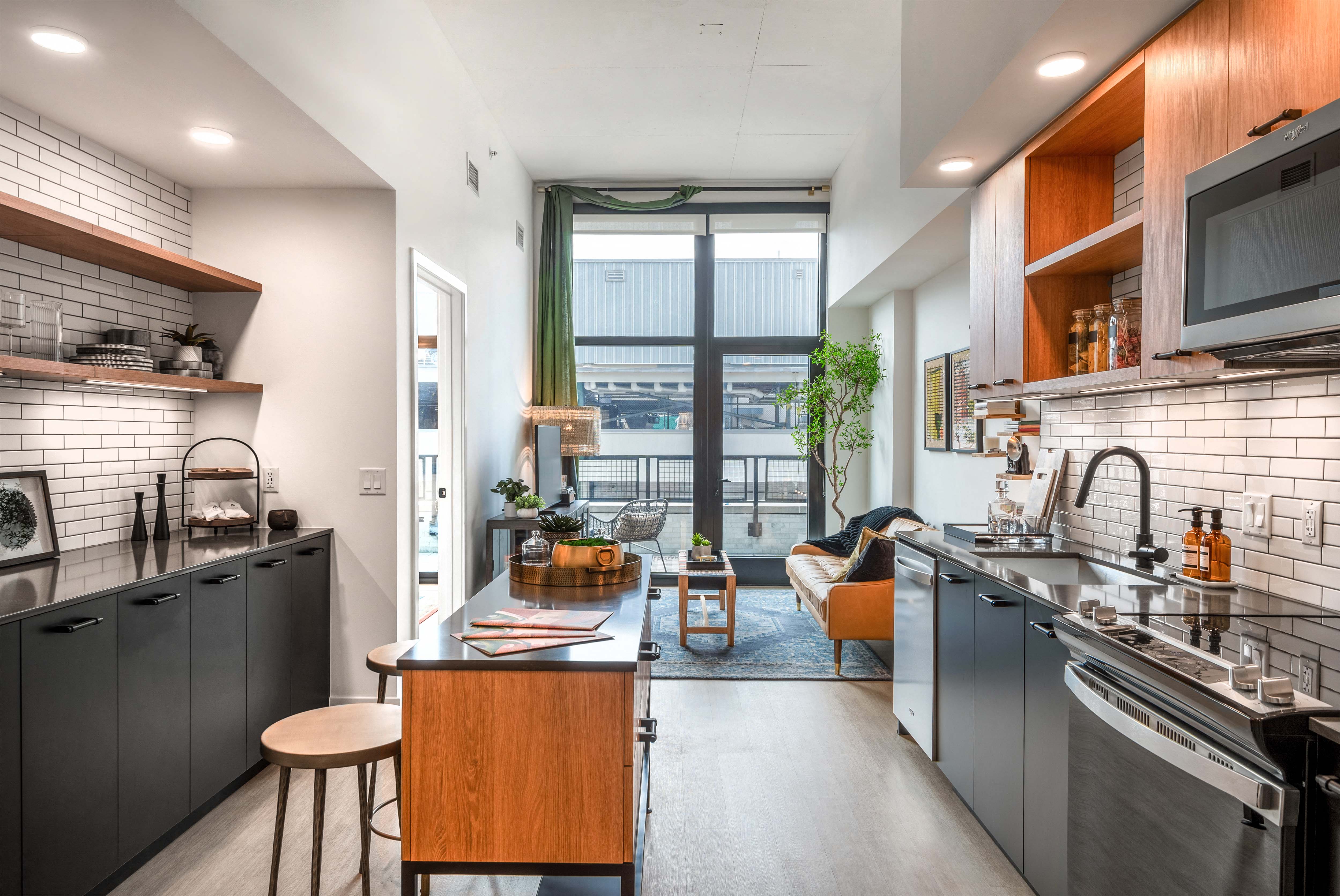 Kitchen and Living Room Gables Union Market