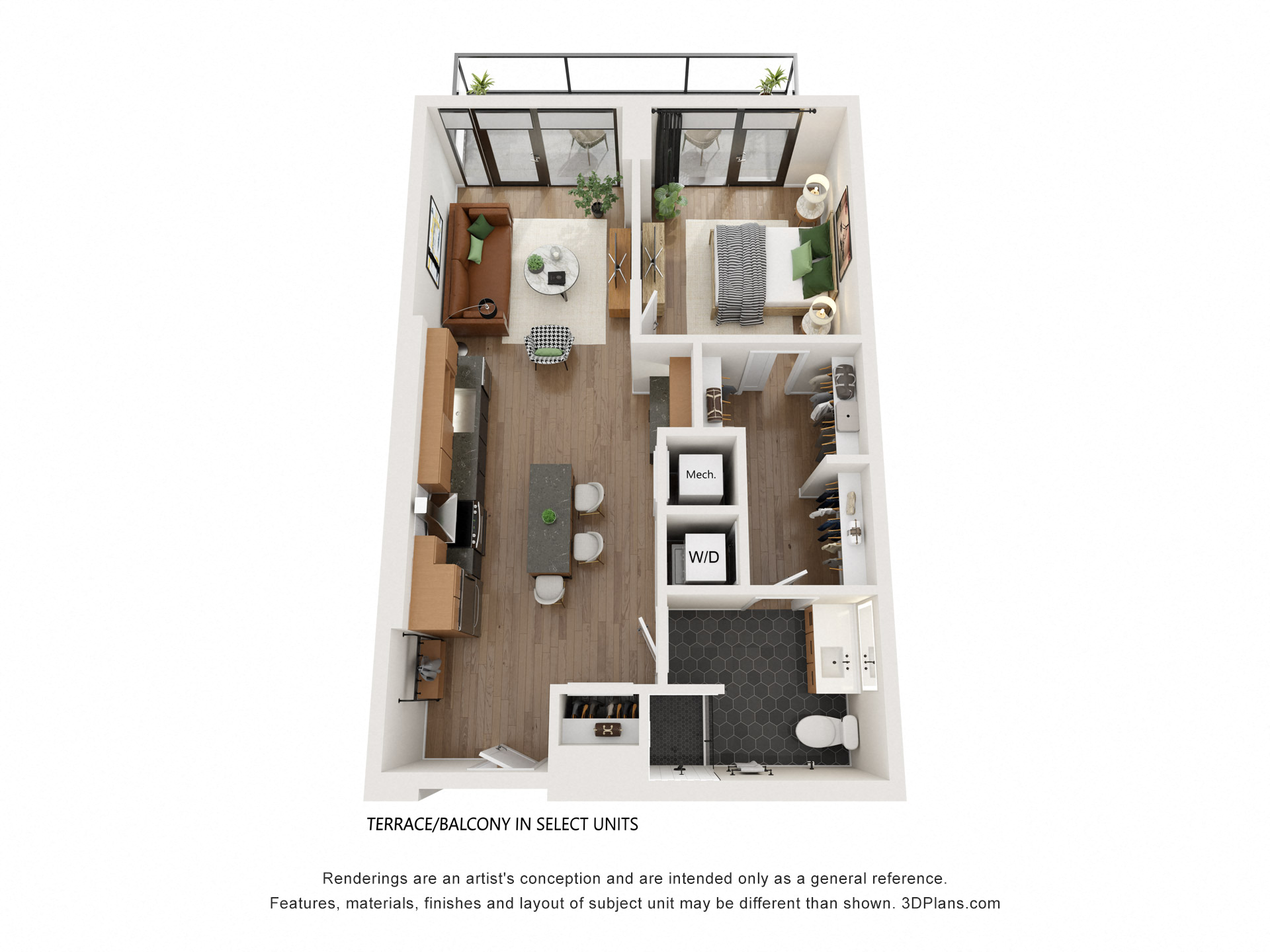 Gables Union Market A5.1 Floorplan