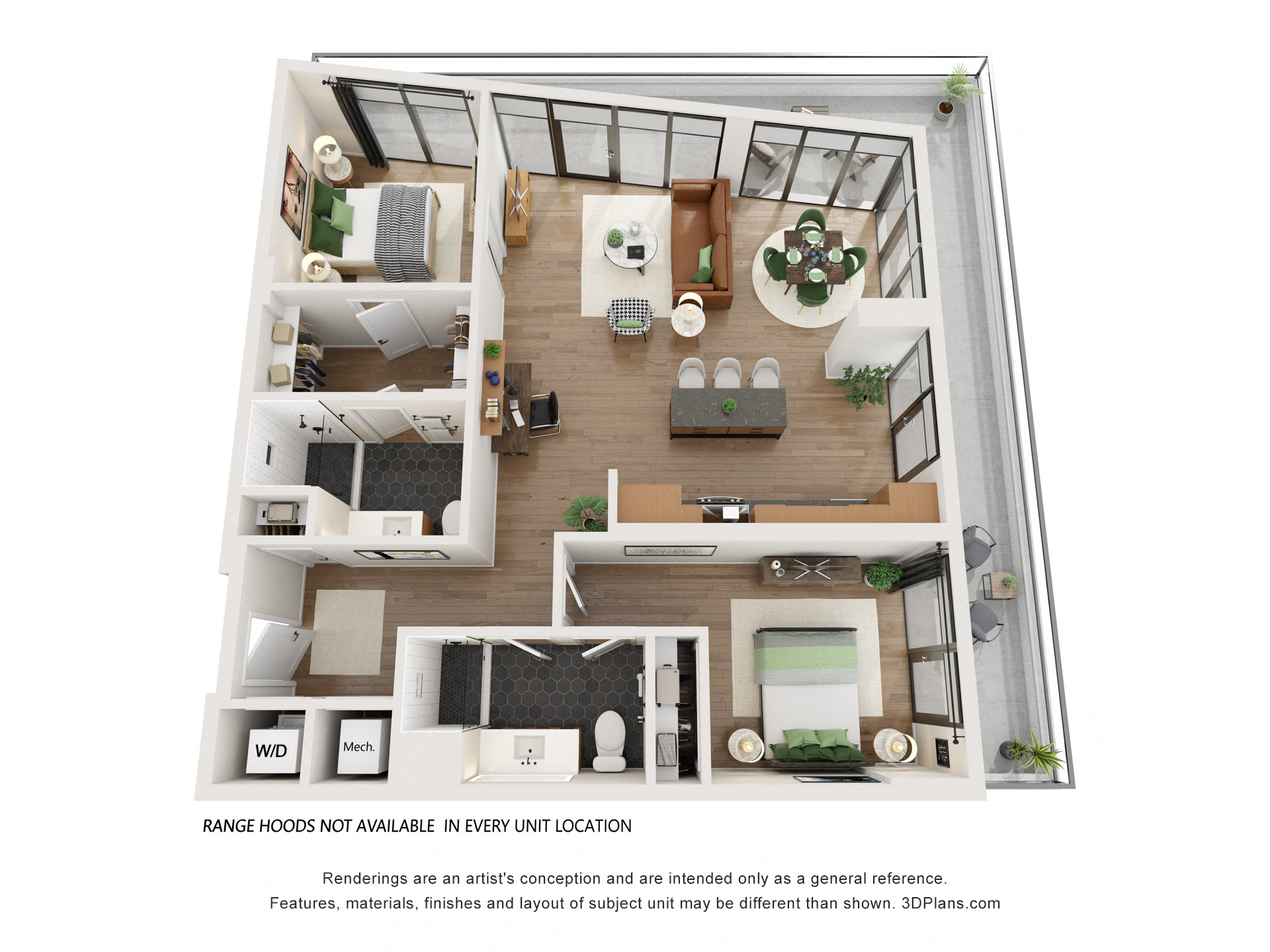 Gables Union Market B5 Floorplan
