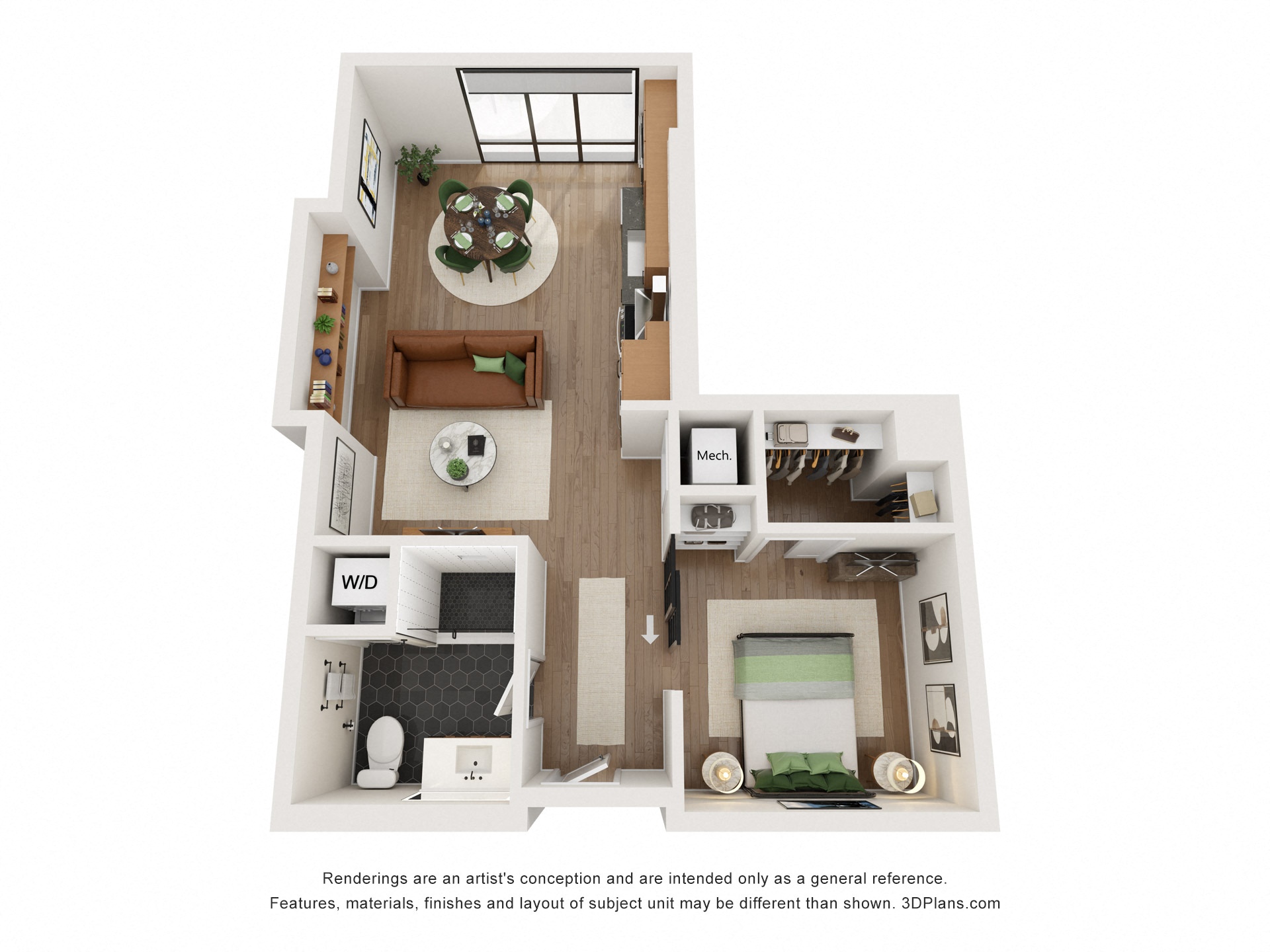 Gables Union Market JR5 Floorplan
