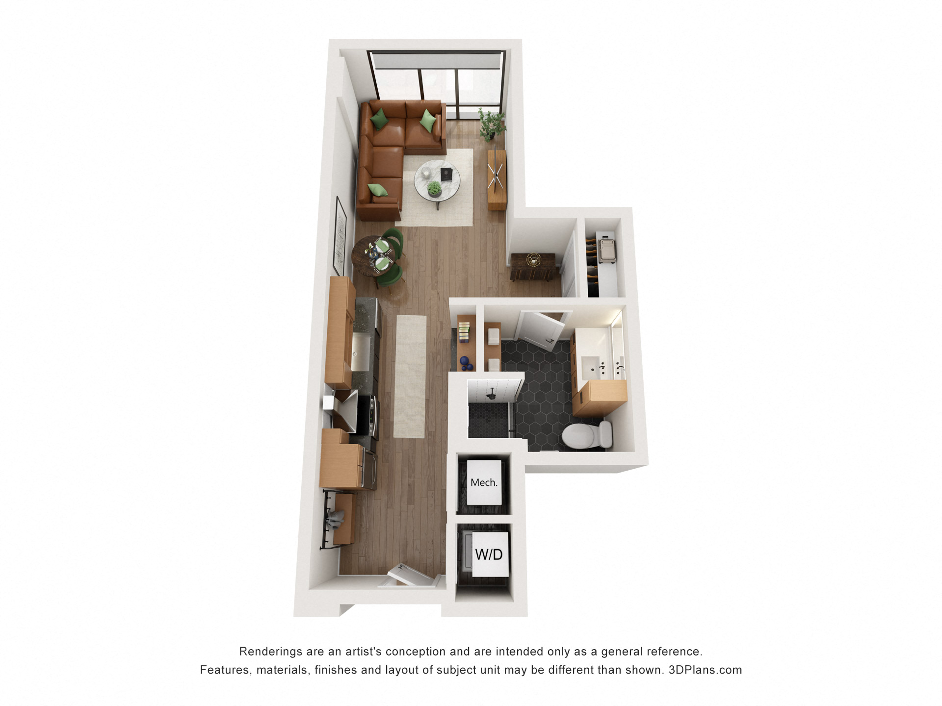 Gables Union Market S2 Floorplan