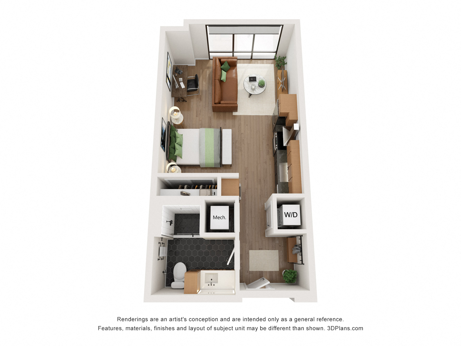Gables Union Market S4 Floorplan