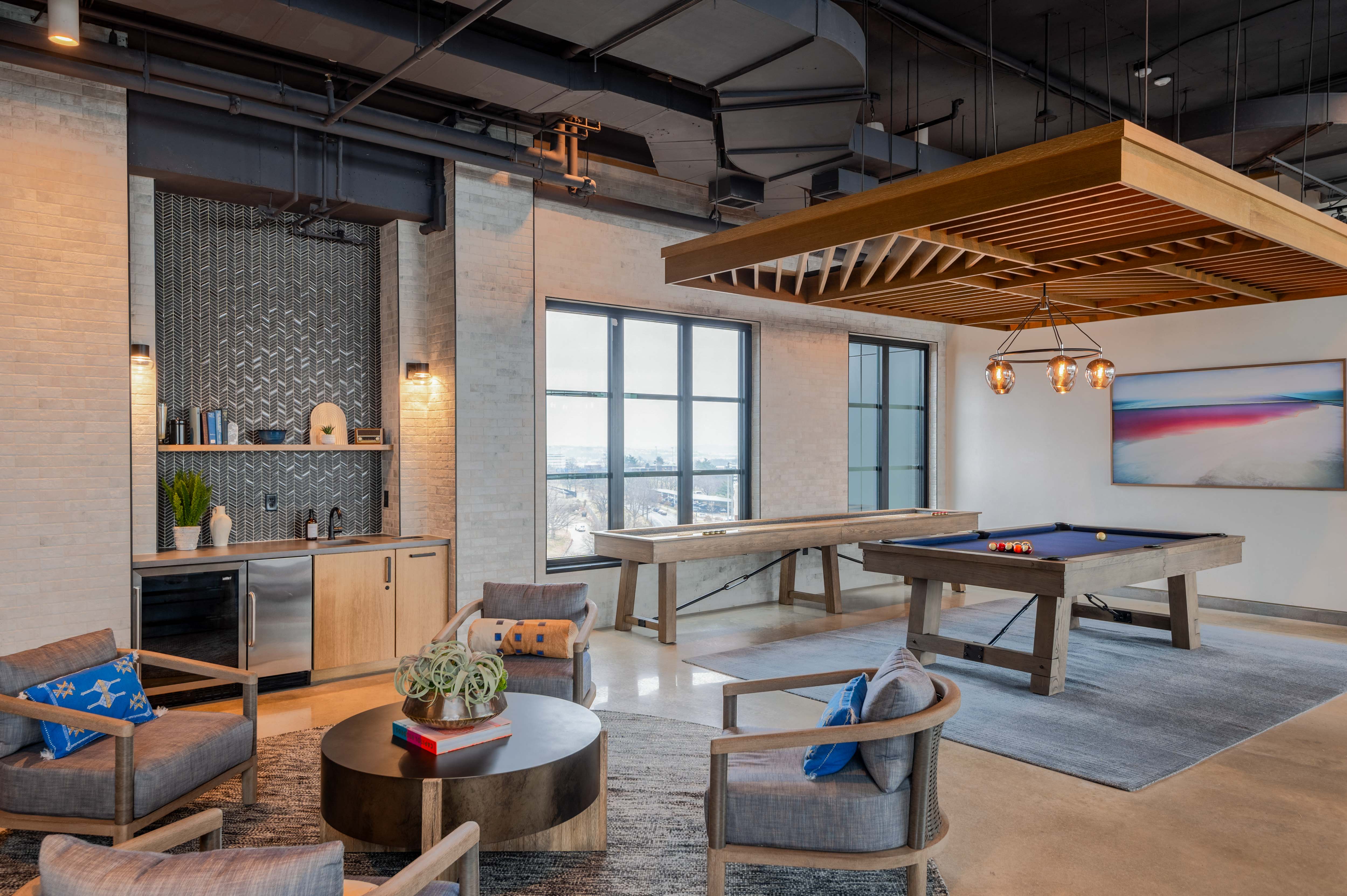 Penthouse Lounge Gameroom Gables Union Market