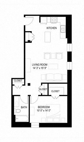 756 North 4th Street Studio-2 Beds Apartment for Rent - Photo Gallery 67