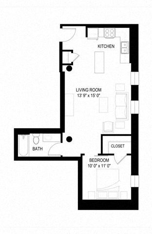 756 North 4th Street Studio-2 Beds Apartment for Rent - Photo Gallery 64