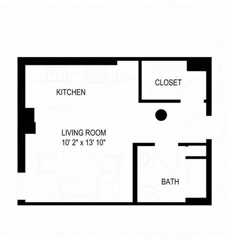 756 North 4th Street Studio-2 Beds Apartment for Rent - Photo Gallery 58