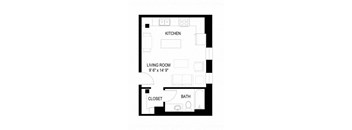 Studio apartment
