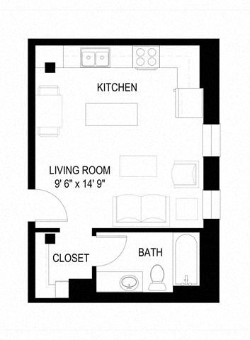 Studio apartment