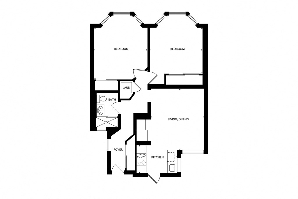 a floor plan of a house with two floors and a balcony