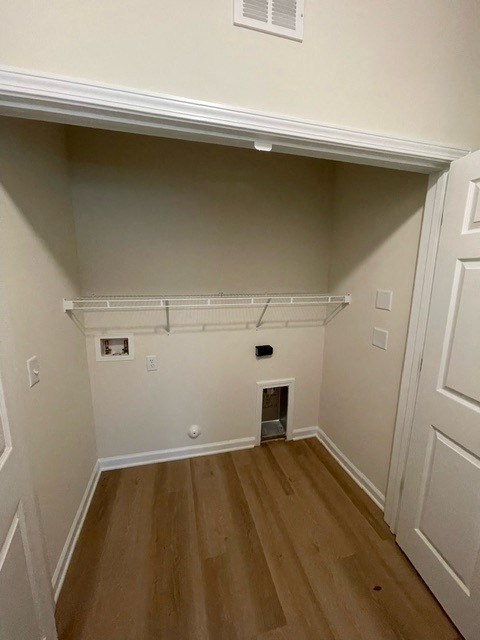 Washer/Dryer hookup at The Mark at Woodford, Aiken, South Carolina