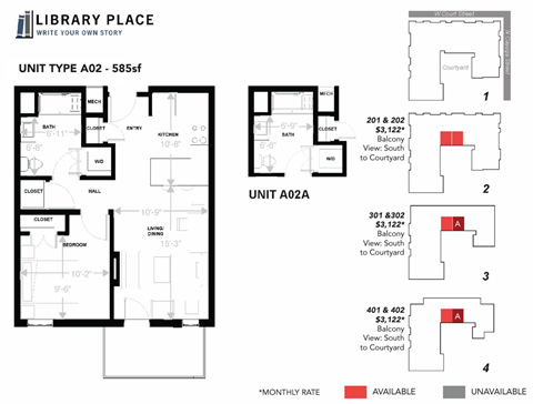 105 West Court Street Studio-3 Beds Apartment for Rent - Photo Gallery 19