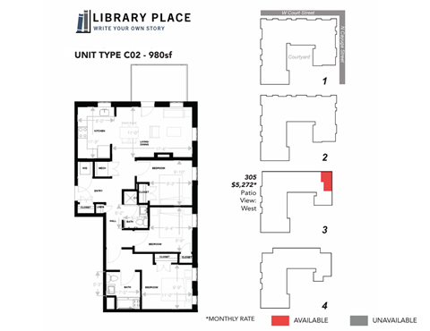 105 West Court Street Studio-3 Beds Apartment for Rent - Photo Gallery 45