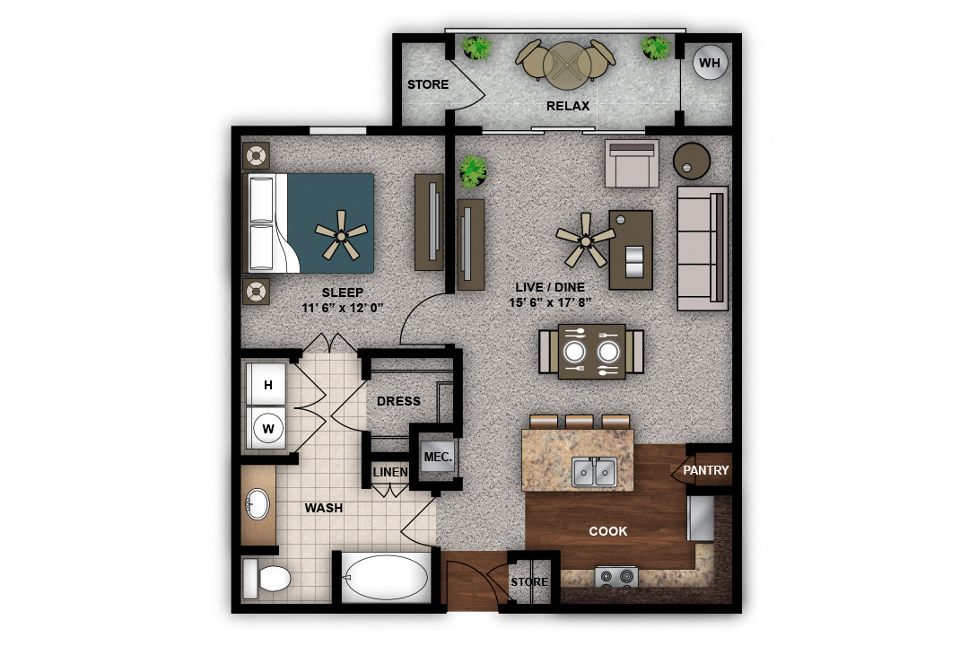 1 Bedroom