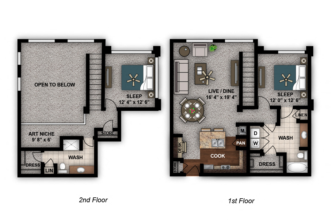 2 Bedroom