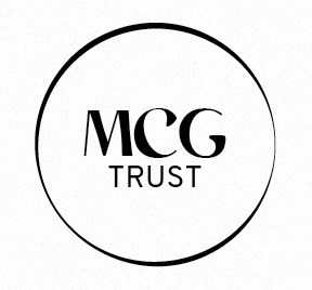 a circle with the word mcg trust written inside of it