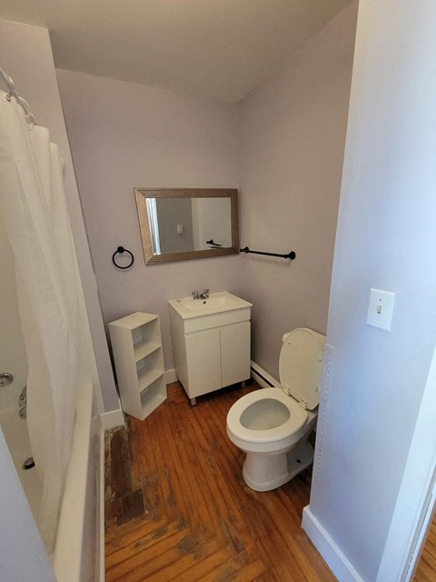 a small bathroom with a toilet and a sink