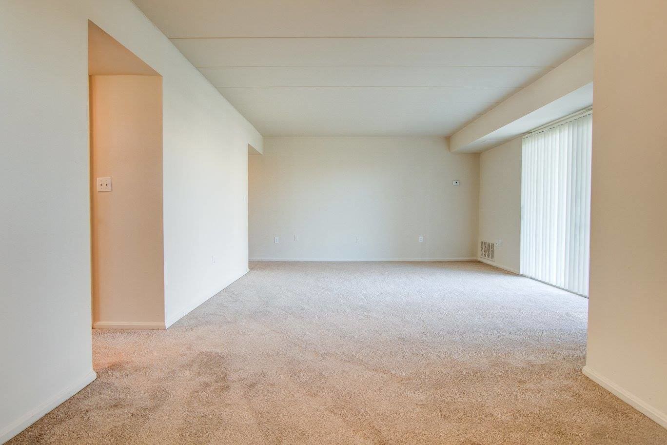 Open living space with plenty of natural light