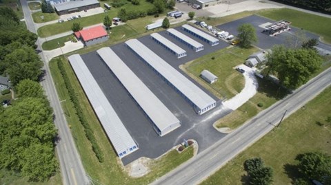 Storage Units for Rent available at 3031 Peddlers Village Road, Goshen, IN 46526