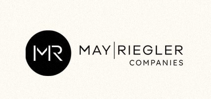 the logo for a company called may register companies