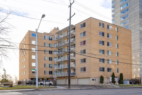 the building in which the apartment is located