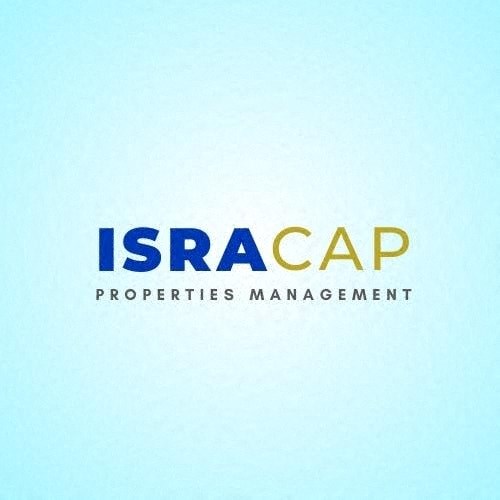 a logo for a property management company
