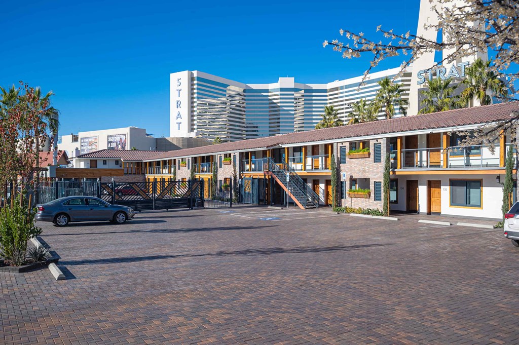 the building in which the motel is located