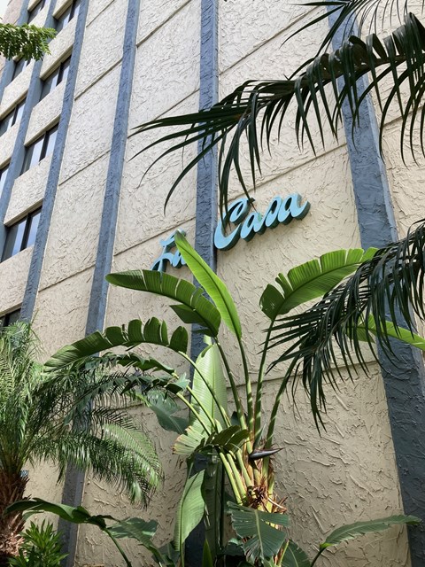 the building in which the hotel is located
