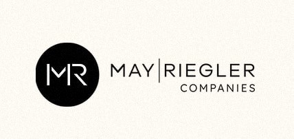 a black and white logo with the words may register companies