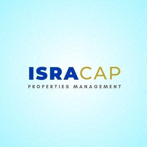 a logo for a property management company