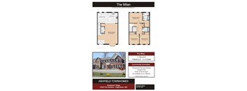 The-Milan Floor Plan at Rosewood Village, Hagerstown, MD