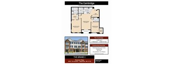 Cambridge Floor Plan at Rosewood Village, Hagerstown, MD