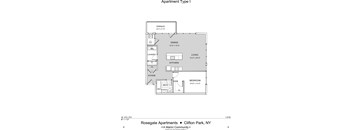 I - 1 Bedroom, 1 Bathroom