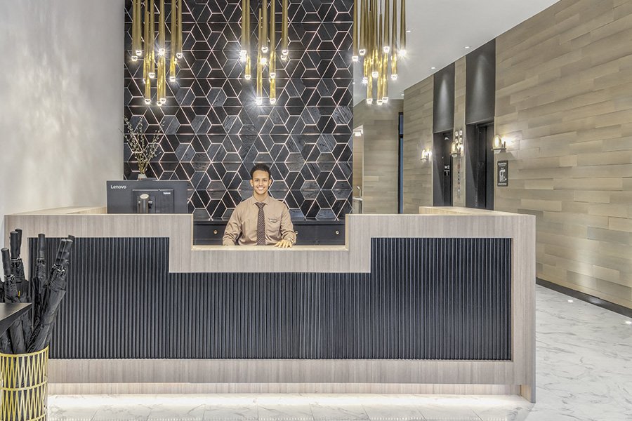 The Camille Apartments - Bethesda, MD - Concierge desk