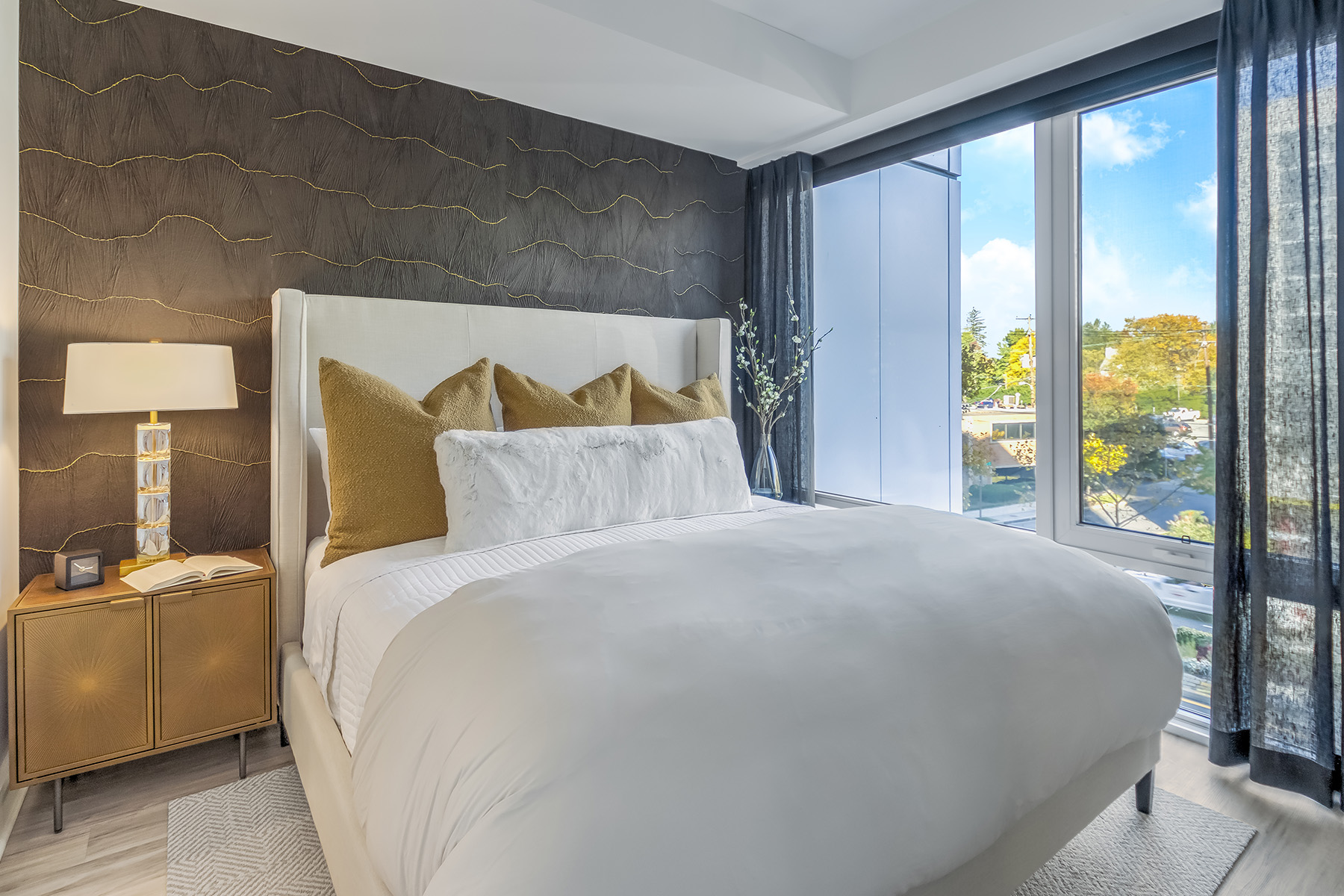 Pet-friendly Apartments in Bethesda, MD - The Camille - Bedroom