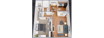 1 Bedroom, 1 Bathroom