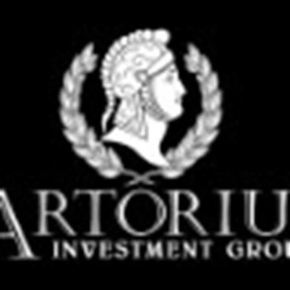 the logo forrtu investment group on a black background