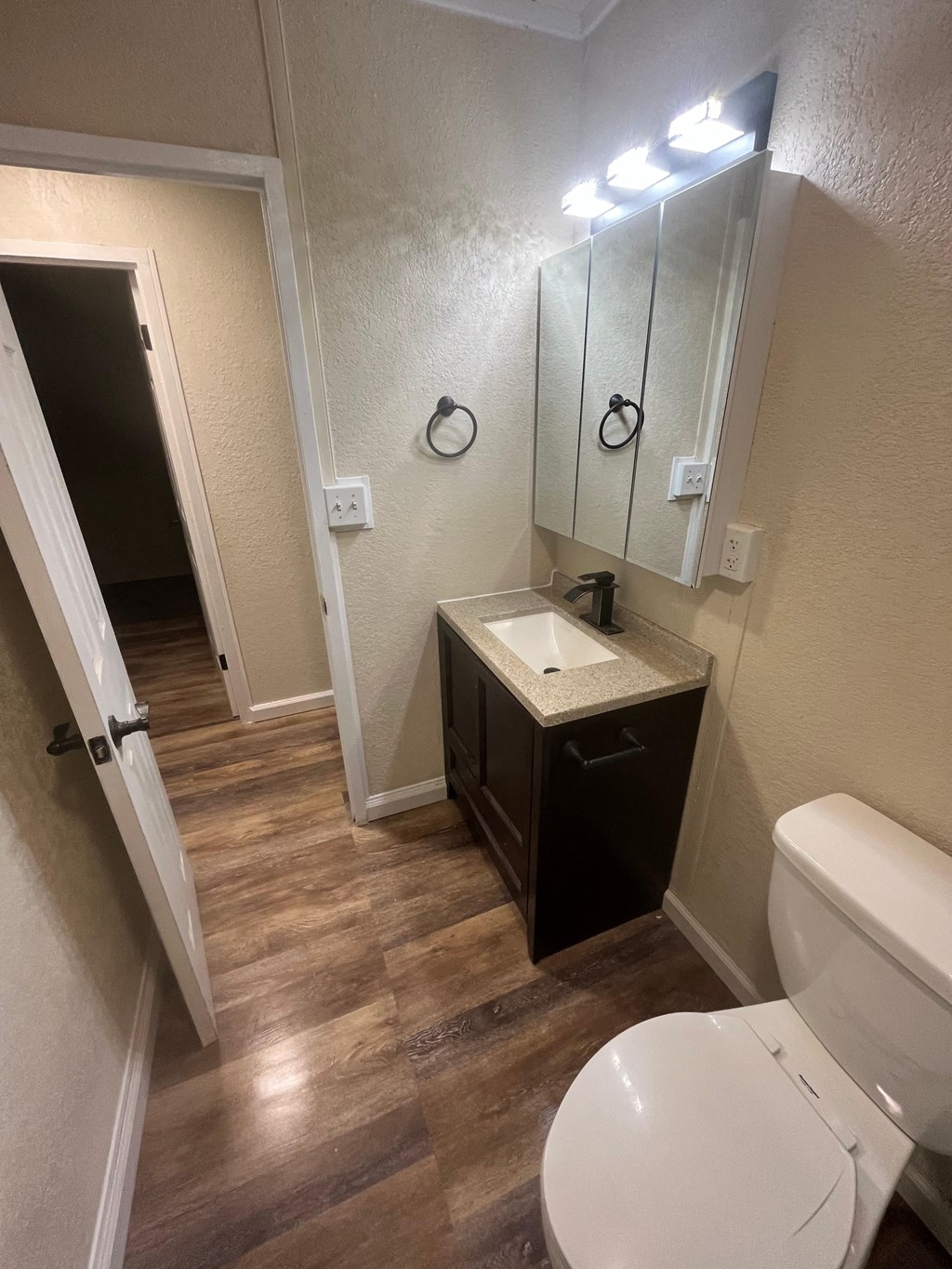 a small bathroom with a toilet and a sink