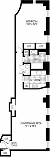 1 Bed 1 Bath