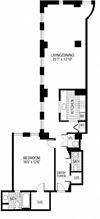 1 Bed 1.5 Bath