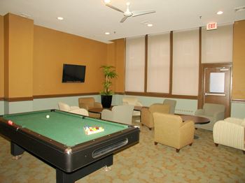 Community Room with Pool Table