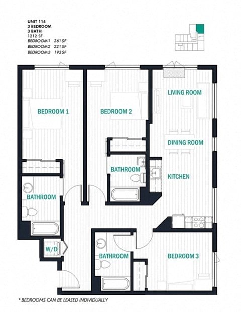 1901 Curve Plaza Studio-1 Bed Apartment for Rent - Photo Gallery 14