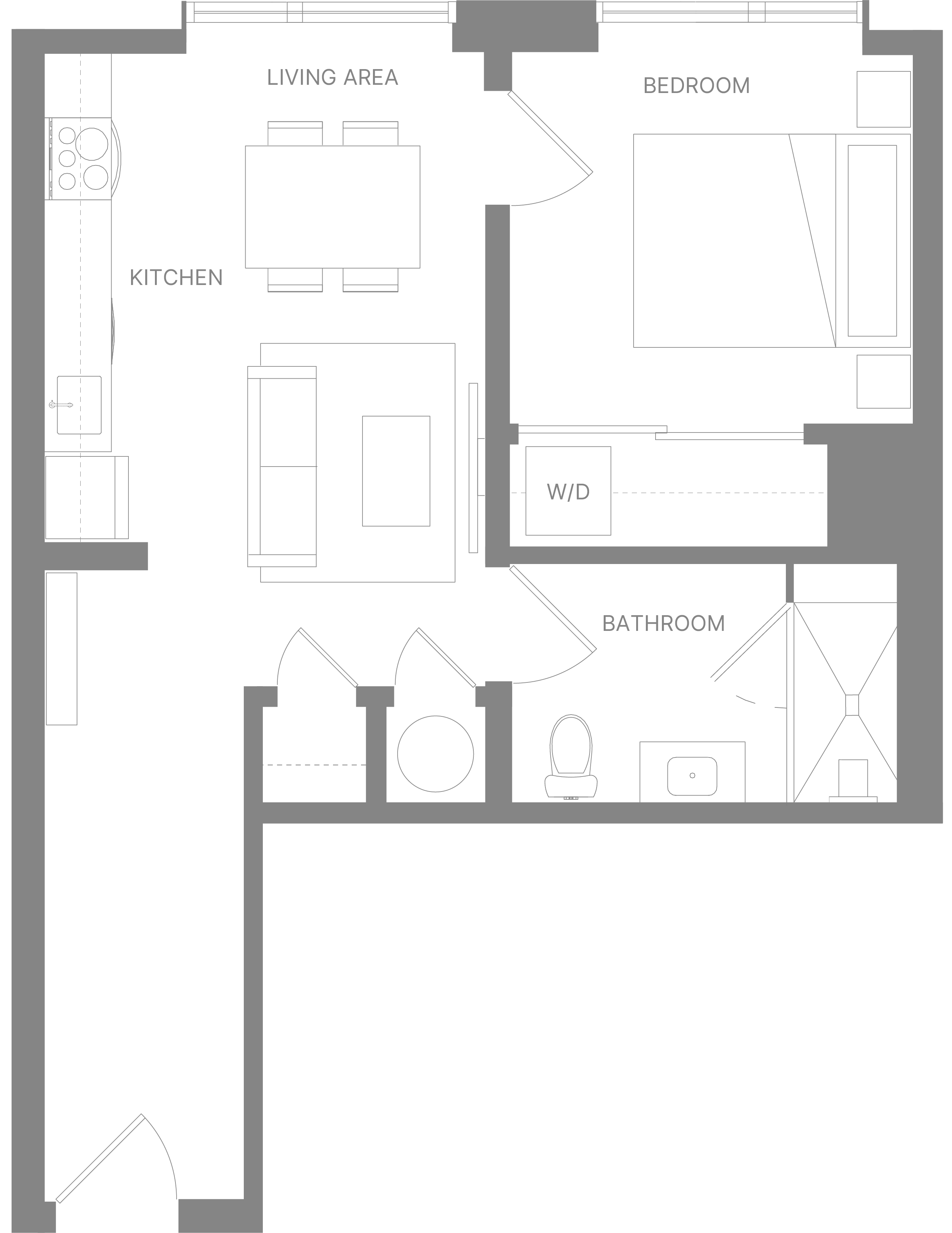 One Bedroom A