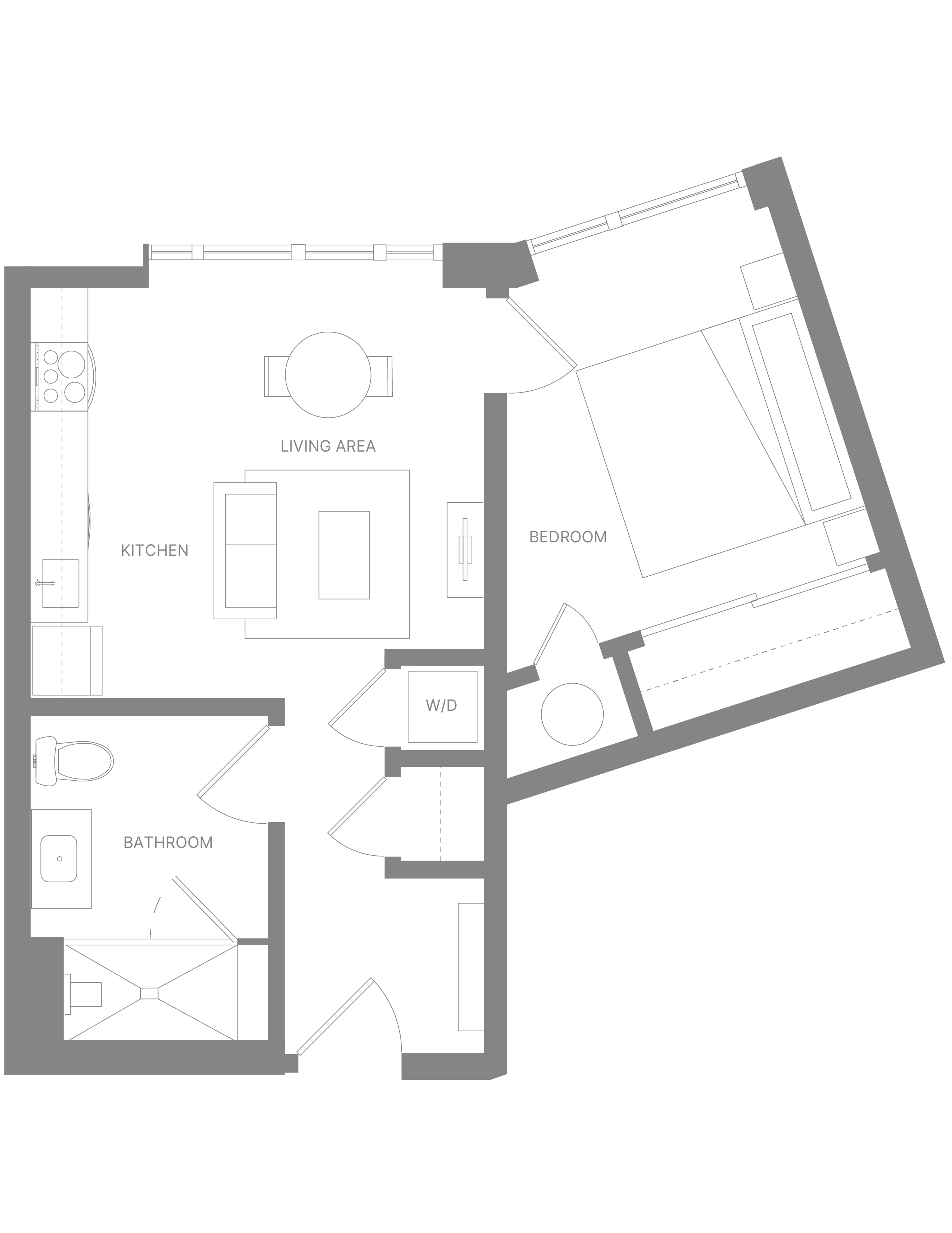 One Bedroom B