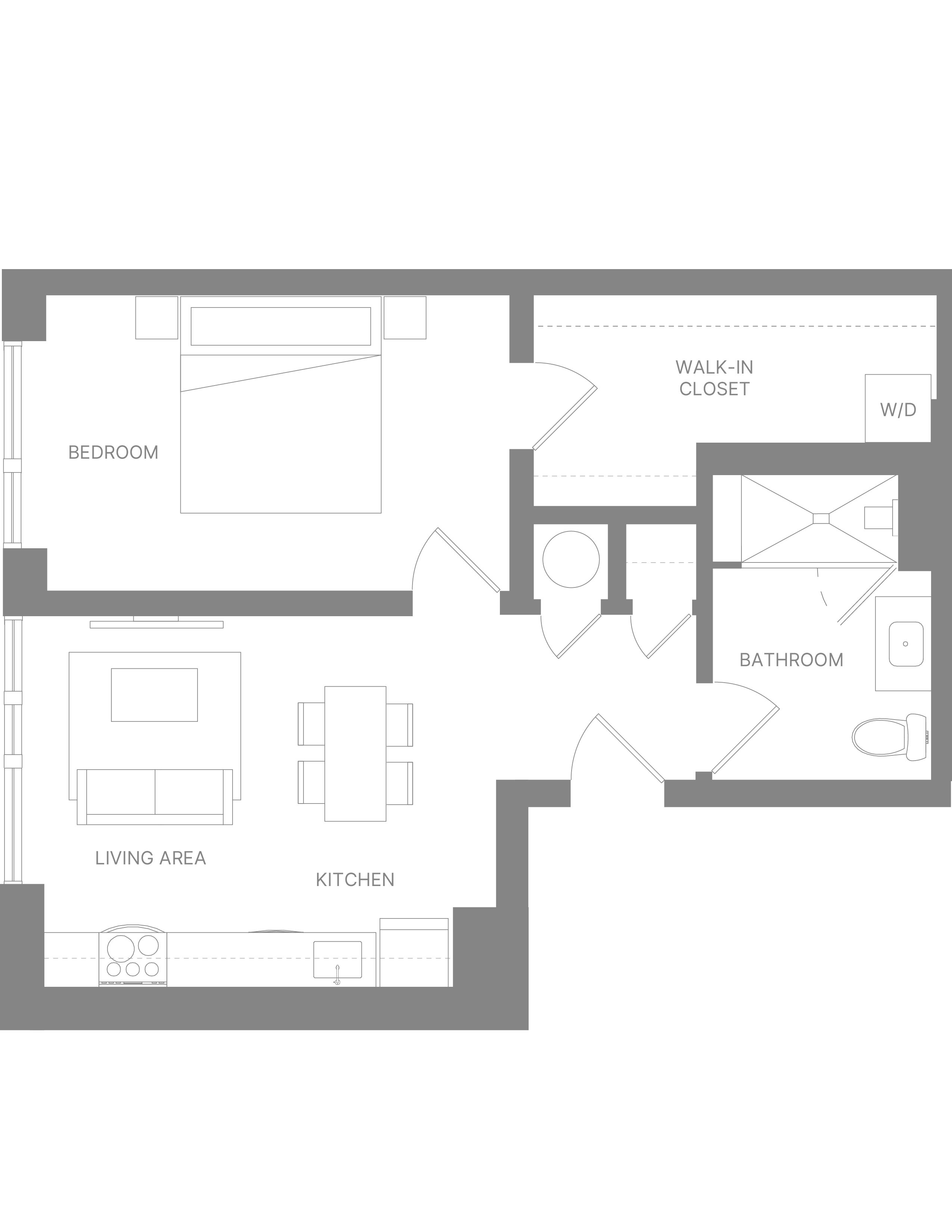 One Bedroom G