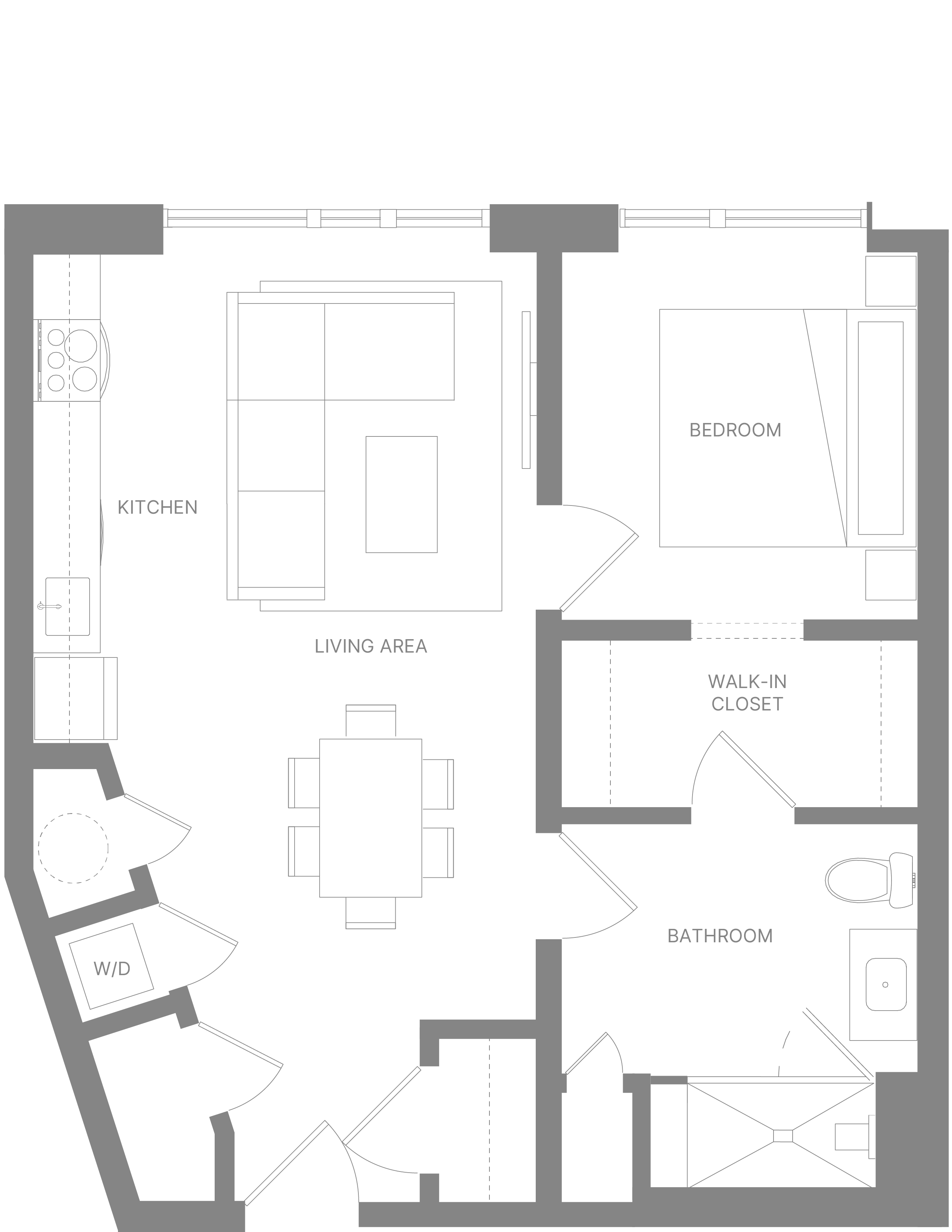 One Bedroom J