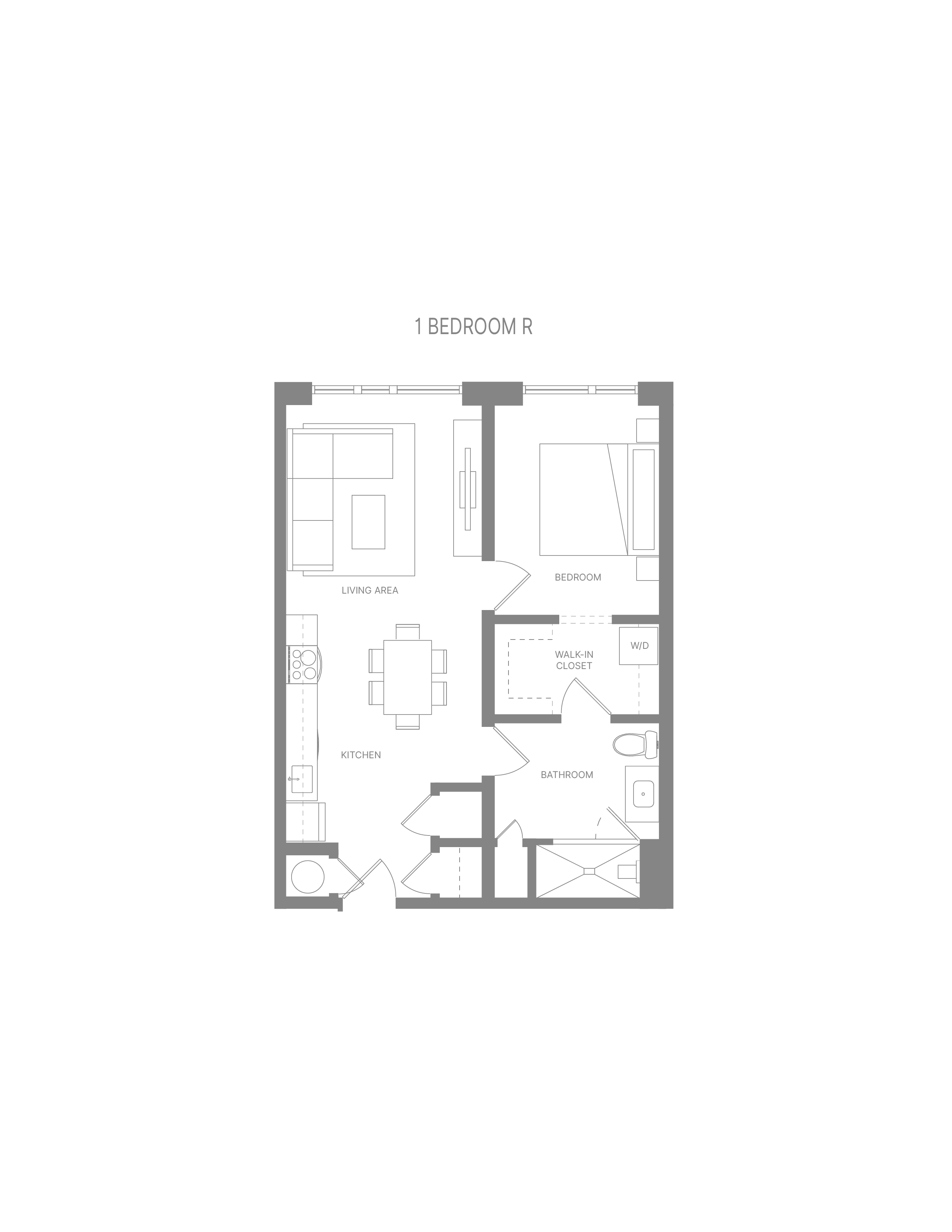 One Bedroom R
