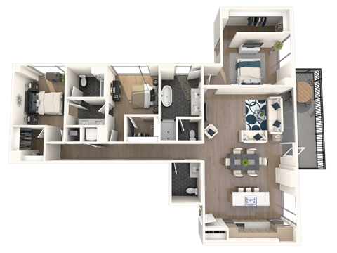 1320 4th Street Northeast 1-3 Beds Apartment for Rent - Photo Gallery 32